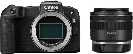 Canon EOSRP-35MISSTMLK EOS RP/RF 35-mm IS STM Mirrorless Interchangeable Lens Camera Lens Kit