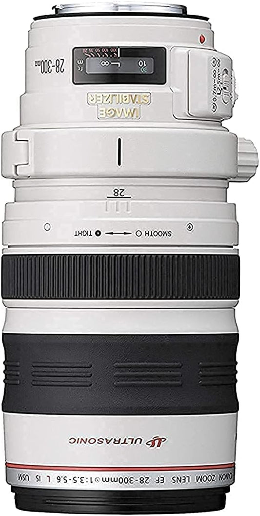 Canon EF 28-300mm f/3.5-5.6L IS USM SLR Telephoto lens White