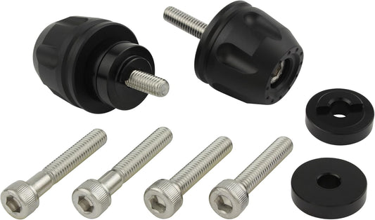 POSH FAITH 032176-26 Motorcycle Supplies Handlebar End Revolver End Honda / Suzuki Genuine Handle M6 Type CB1300SF/SB | CT125 Hunter Cub, Etc. Matte Black