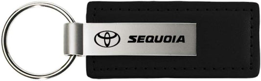 Au-Tomotive Gold INC. トヨタ セコイア ブラック レザー キーチェーン