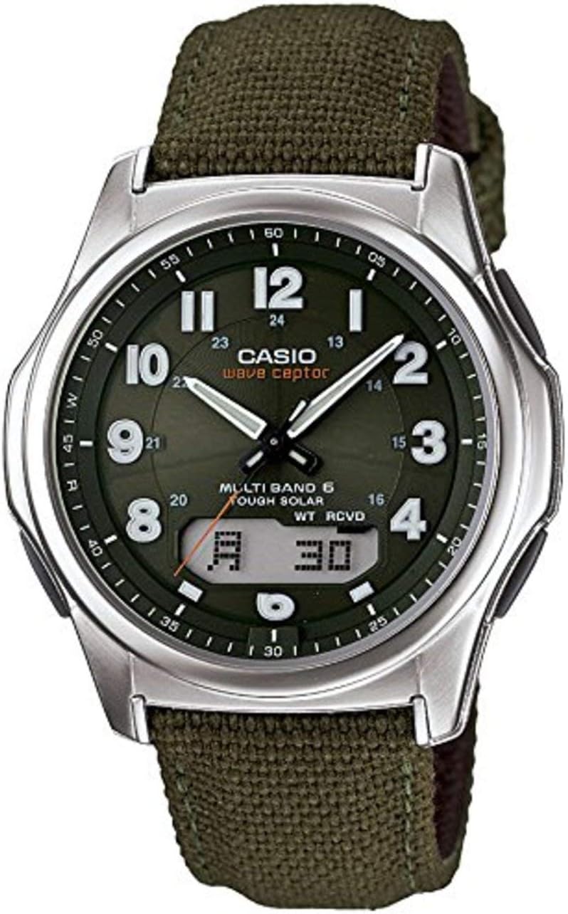 [CASIO] CASIO Watch WAVE CEPTOR Supports 6 Stations World Wide Wave Solar WVA-M630B-3AJF Men's
