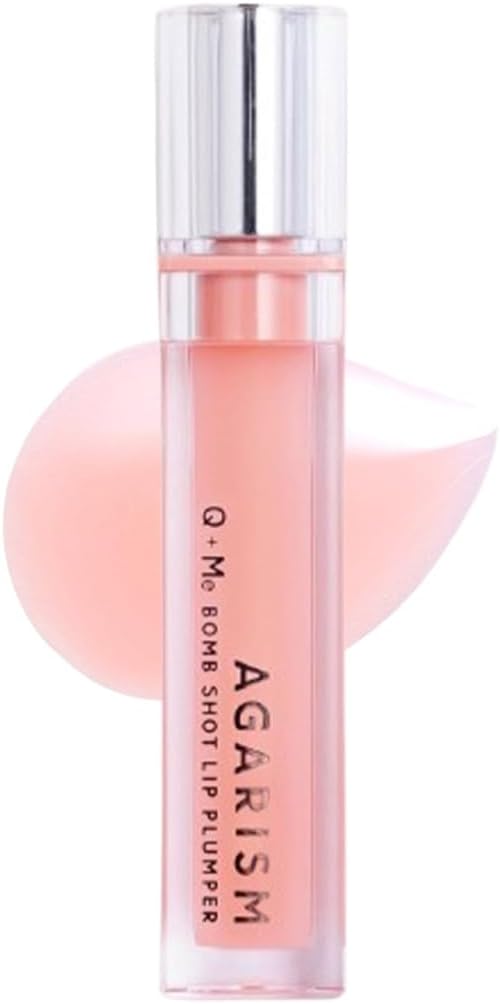 AGARISM Q+Me Bomb Shot Lip Plumper, Lip Plumper, Lip Brand, Transparent, Hyaluronic Acid, Collagen, Moisturizing, Human Stem Cells, Plumper, Lip Gloss, Lipstick, Lip Base, Lip Balm, Lip Care, Lip