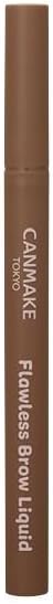 Canmake Flores Brow Liquid 01 Walnut Brown 0.5ml Liquid Eyebrow Charcoal Powder Matte Brown