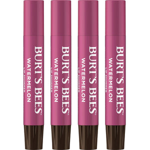 Burt's Bees Shimmer - Juego de tintes labiales, regalos para el día de la madre, barra de bálsamo labial tintado, hidratante para hidratación durante todo el día con acabado pigmentado brillante de