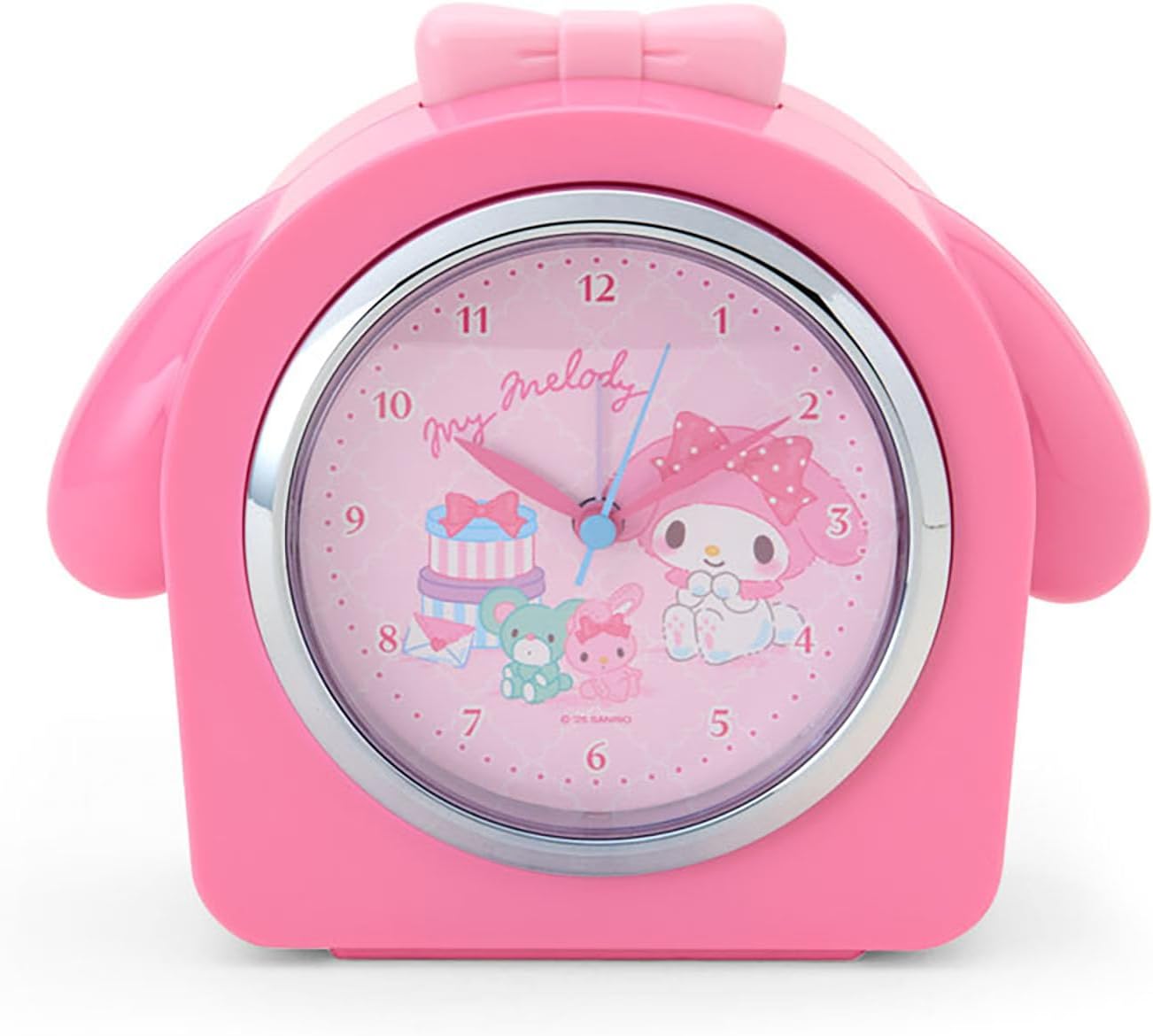 Sanrio 306673 My Melody Alarm Clock, ABS Resin, Light Included