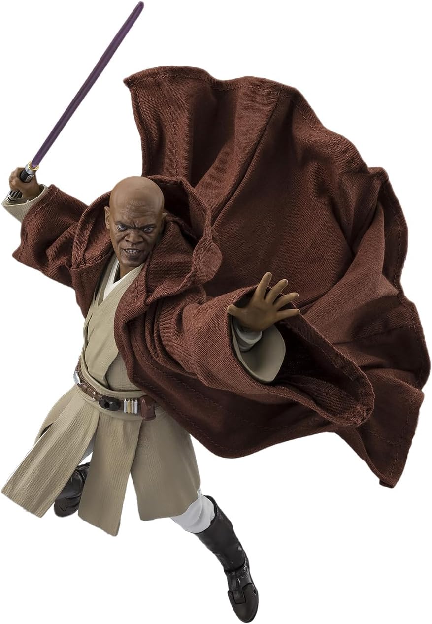 Tamashi Nations S.H. Figuarts Star Wars Episode 3 - Vengeance of the Sith - Mace Window - Classic Version - (Star Wars: Revenge of the Sith) Approximately 5.9 inches (150 mm) PVC & ABS & Cloth Painted