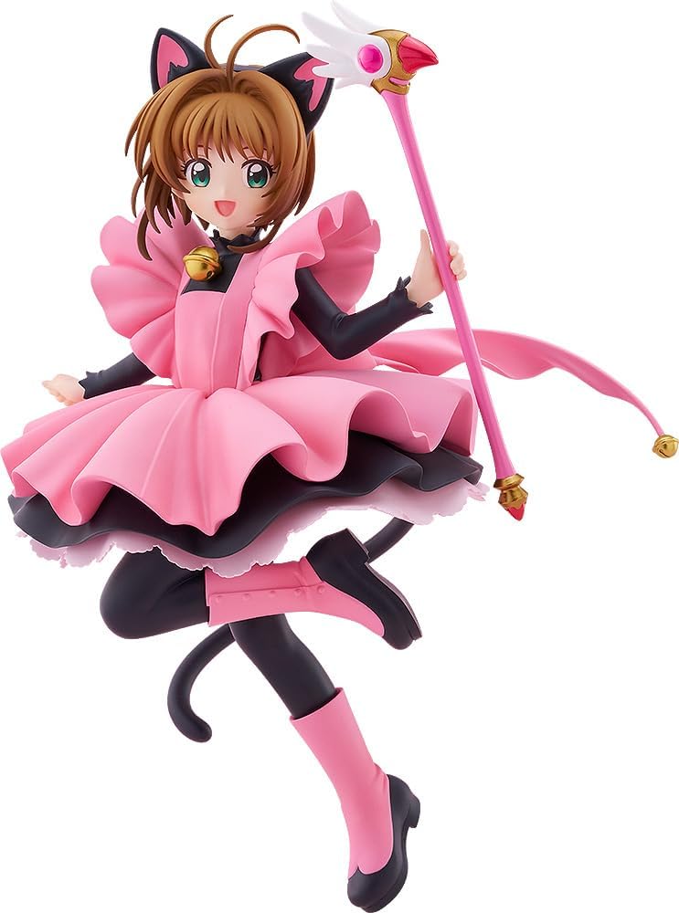 GOOD SMILE COMPANY POP UP PARADE Cardcaptor Sakura Clow Card Edition Sakura Kinomoto Black Cat Style Costume Ver. L Size, Non-scale, Plastic, Painted Finished Product