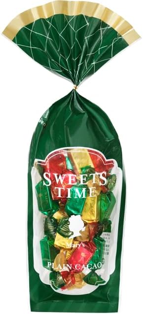 Merry Chocolate, Mother's Day, Plain Cacao, 1 Bag, 2.9 oz (82 g) x 3 Bag Set, Father's Day, Sweets, Gift, Souvenir, Trial, Bulk Purchase