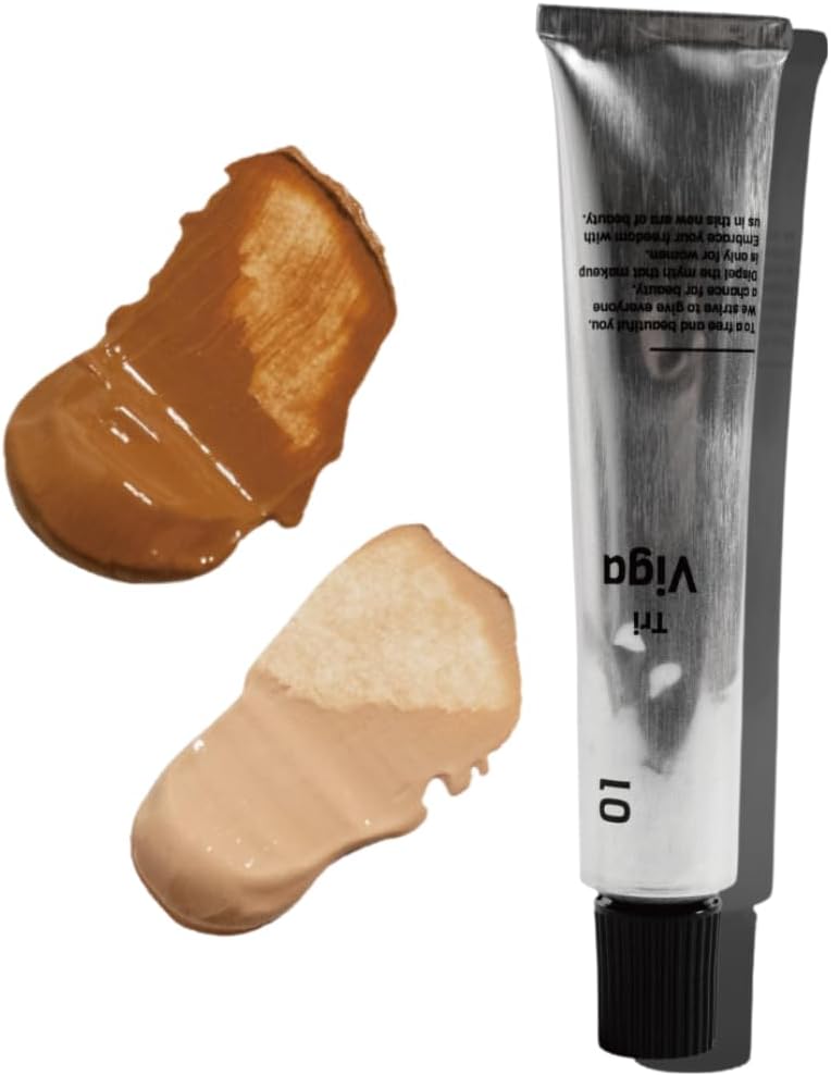 TriViga BB Cream Foundation 1.1 oz (30 g) (Normal Color) Men's Cosmetics Bears and Stains Hide