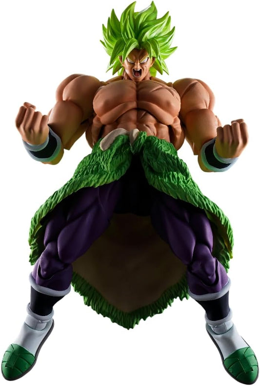 Tamashi Nations S.H. Figuarts Dragon Ball Super Broly, Super Saiyan Broly, Full Power, Approx. 8.7 inches (220 mm), PVC & ABS Pre-painted Action Figure