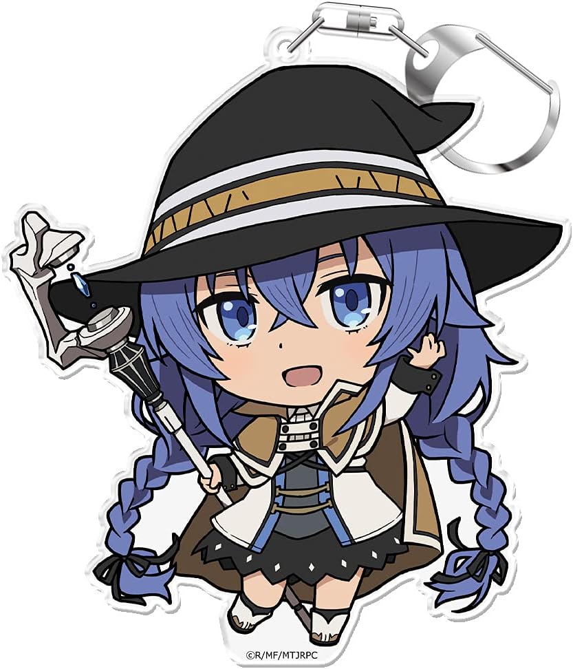 [azumaker] Unjobless Rebirth - Be Serious When You Go A Another World - Punikore! Key Holder (with Stand) Roxy Migledia Ver. 2