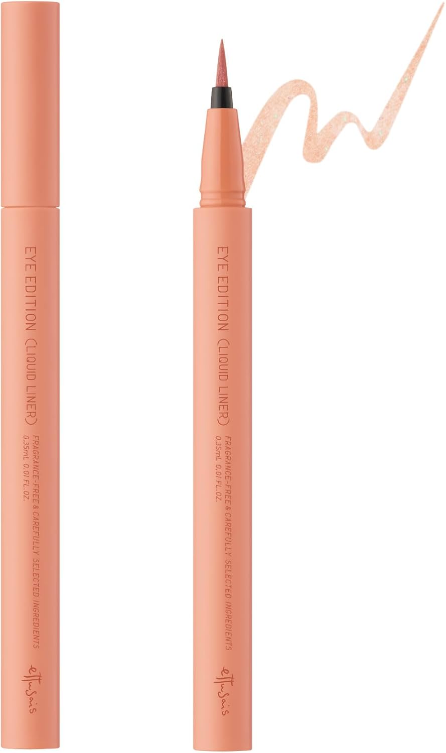 ettusais Eye Edition (Liquid Liner) 06 Extra Thin Pink Eyeliner Waterproof 0.01 fl oz (0.35 ml)