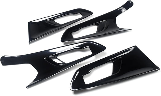 SecondStage Toyota Prius 60 Series PRIUS Door Bezel Panel with Seat Memory Piano Black T722BLK