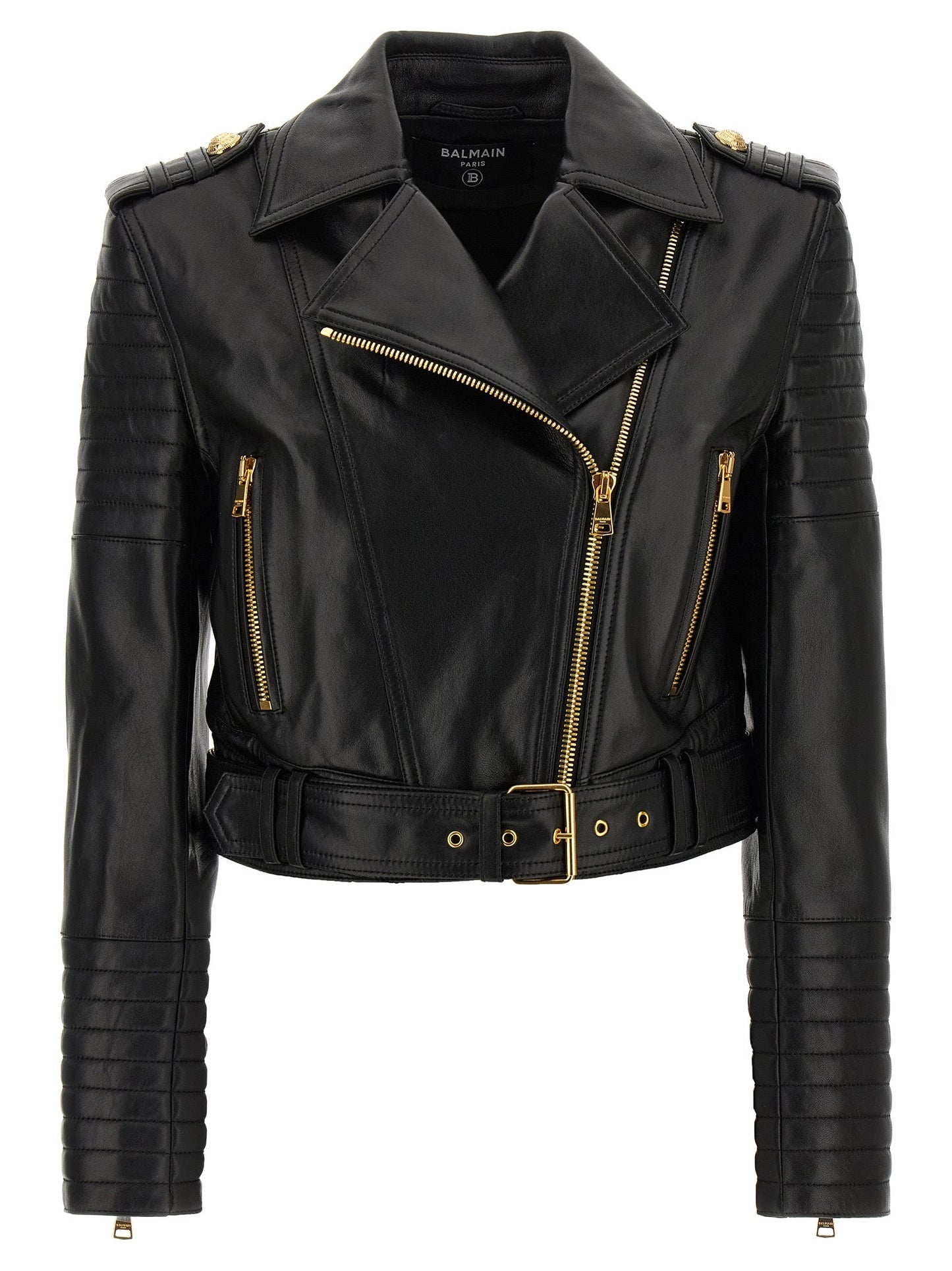 Balmain バルメインレザージャケット - Image 1