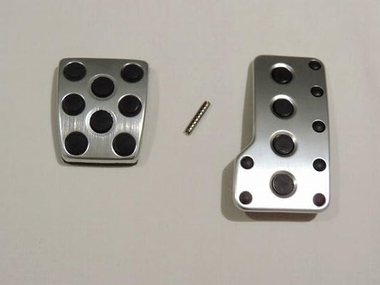 Genuine Toyota 200 Series Hiace Aluminum Axle Pedal & Aluminum Brake Pedal Pad & Axel Pedal Pin 3-Piece Set