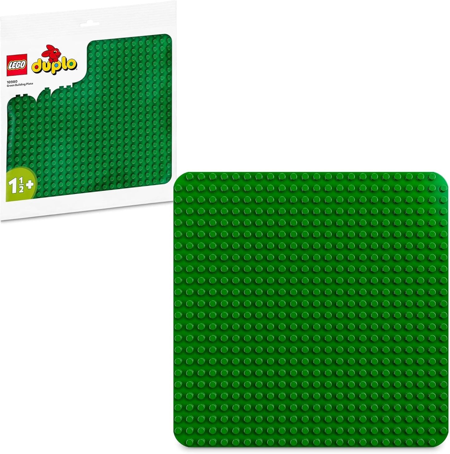 LEGO (LEGO) Toy Duplo Lego Duplo Base Plate (Green) for Boys Girls Children Baby Toddler Toy Educational Toy Birthday Present Gift Lego Blocks 10980 1 and a half years old ~ (Green)