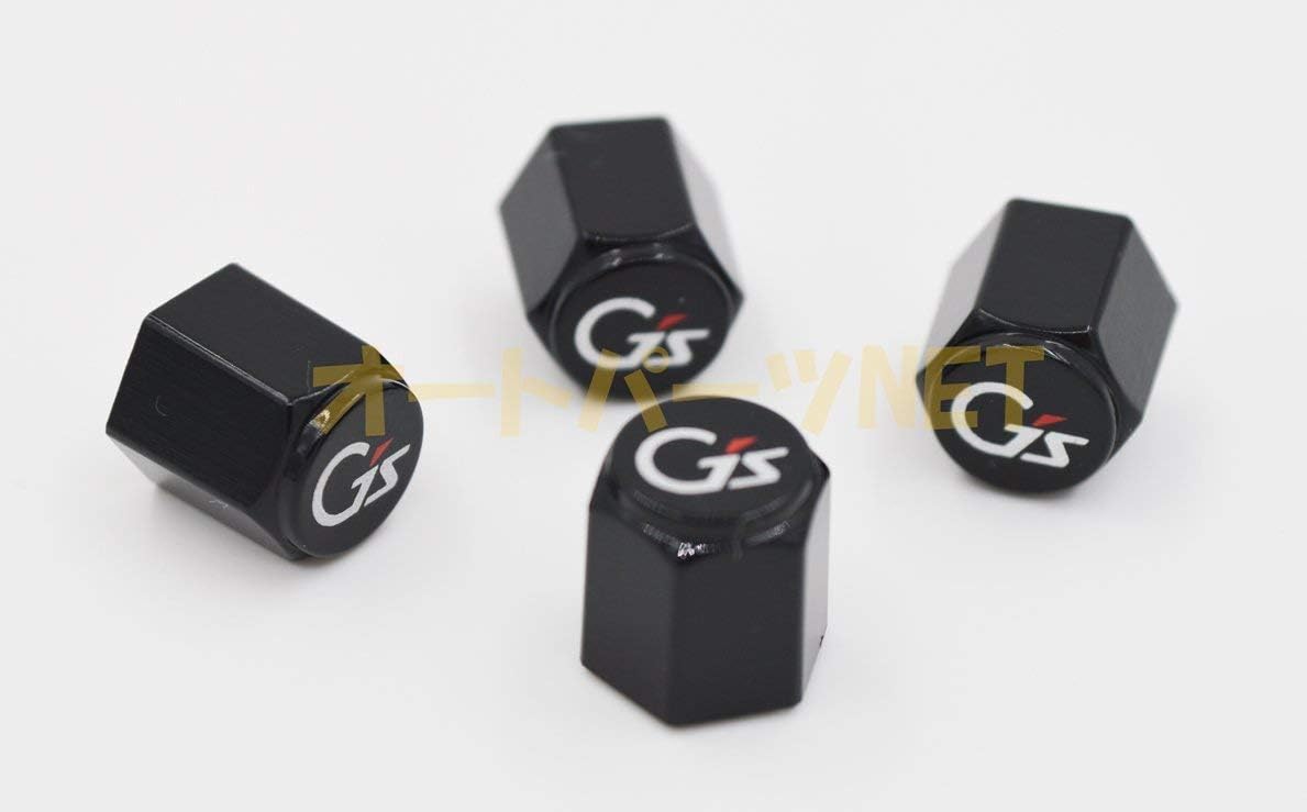 TOYOTA/トヨタ純正【G's/ジーズ】バルブキャップ(ブラック)/4個セット【ノア／ZRR80G/ZRR80W/ZRR85G/ZRR85W】【SI】【G】【X】用
