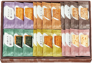 【Official】Chuoken Senbei Ine no Oto (60 Pieces) 6-Flavor Senbei Assortment, Rice Crackers, Gift Exchange, Okaki, Individually Wrapped Souvenir, Hand-Delivered Gift, Confectionery, Offering, Year-End