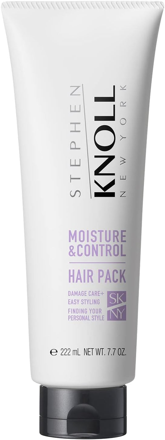 STEPHEN KNOLL Moisture Control Hair Pack, 7.8 oz (220 g), Moisturizing, Intensive Repair for Dry, Frizzy Hair, Proteins, Hyaluronic Acid, Argan Oil, Jojoba Oil, Salon