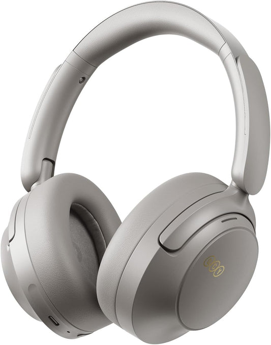 【VGP2026 Award】QCY H3S Headphones Wireless Headphones Bluetooth 6.0 Noise Cancelling Wired/Wireless Hi-Res 56dB Noise Cancelling 360° Spatial Audio Up to 102 Hours Continuous Playback Ambient Sound