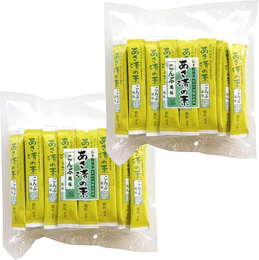 [Set of 2] Kaneshichi Asazuke no Omoto Konbu Flavor, 4.2 oz (120 g) (4 g x 30 p), Bulk Purchase, Non-woven Fabric Dish Towel Included, Shallow Pickles, Asazuke Pickles, Tsukemono, Cucumber, Eggplant,