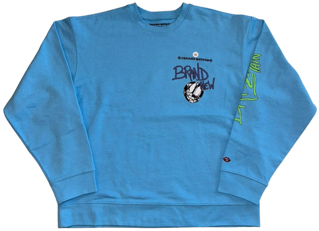 CHROME HEARTS MATTY BOY 'BRAIN NEW' CREWNECK