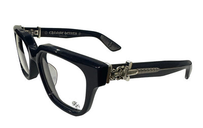 CHROME HEARTS 'VAGILLIONAIRE II' NAVY BLUE GLASSES