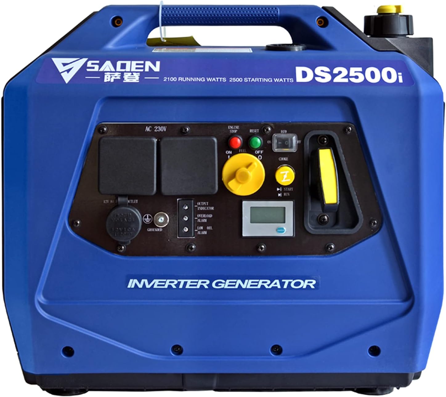 2500W Motor Power Silent Portable Car Household Electric Engine Gas Gasoline Digital Inverter Gasoline Generator