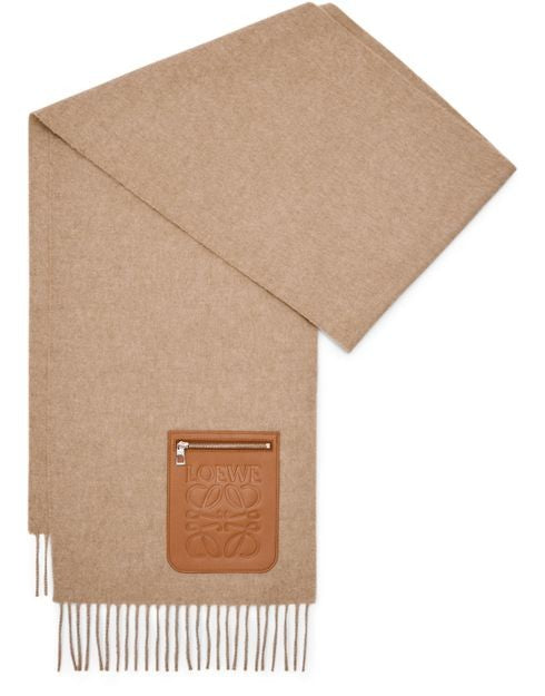 LOEWE Wool and cashmere scarf - Image 1