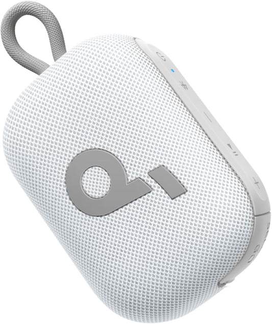 Anker Soundcore Select 4 Go Bluetooth Speaker [Max 20 hours playback / 5W output / Passive Radiator / IP67 dustproof and waterproof / Wireless stereo compatible] White