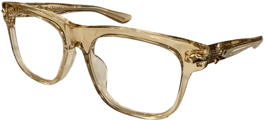 CHROME HEARTS 'SLIDN' CRYSTAL YELLOW GLASSES