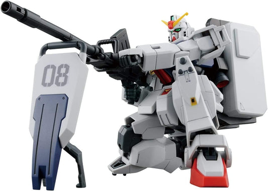 Bandai Spirits HGUC Mobile Suit Gundam The 08th MS Team Ground Type Gundam 1/144 Scale Color-Coded Plastic Model