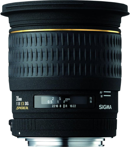 SIGMA 単焦点広角レンズ 20mm F1.8 EX DG ASPHERICAL RF キヤノン用 フルサイズ対応