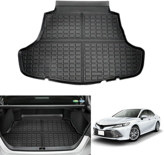 Car Luggage Mat, Toyota Camry 70 Series, 10th Generation (July 2017 - Present), Folding Trunk Mat, Cargo Mat, Designed for Vehicles, 3D Trunk Mat, Luggage Cover, Waterproof, Anti-Scratch,