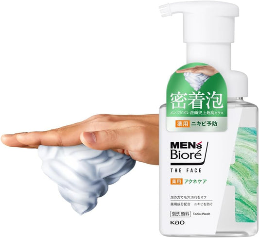 Men's Biore The Face Medicated Acne Care Main Unit [Foam Type] [Pore Care] [Men's]