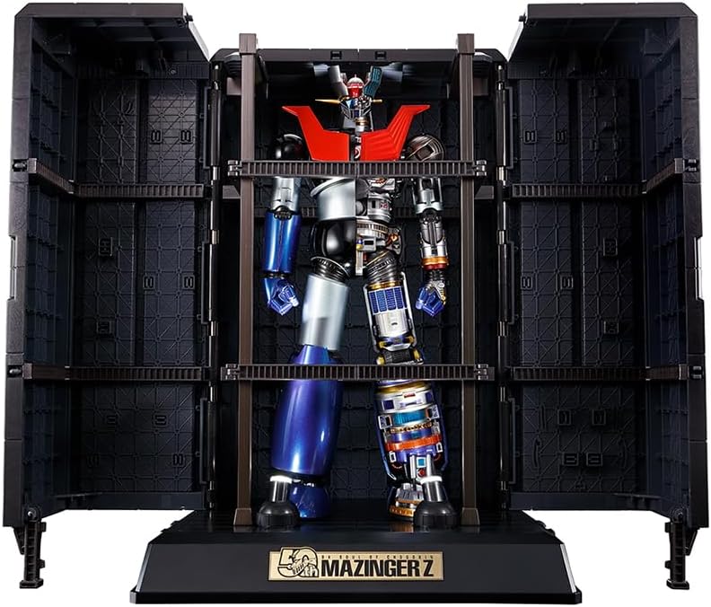 BANDAI SPIRITS DX Soul of Chogokin Mazinger Z 50th Anniversary Version, Approx. 11.8 inches (300 mm), Die Cast & ABS & PVC Pre-painted Action Figure