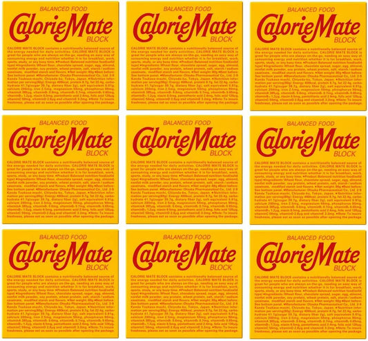 Calorie Mate Otsuka Pharmaceutical Calorie Mate Block Chocolate 4 Piece x 9 Packs