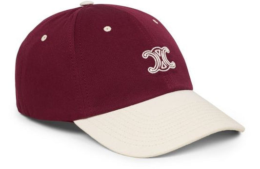 CELINE Triomphe richelieu cap in cotton twill - Image 1