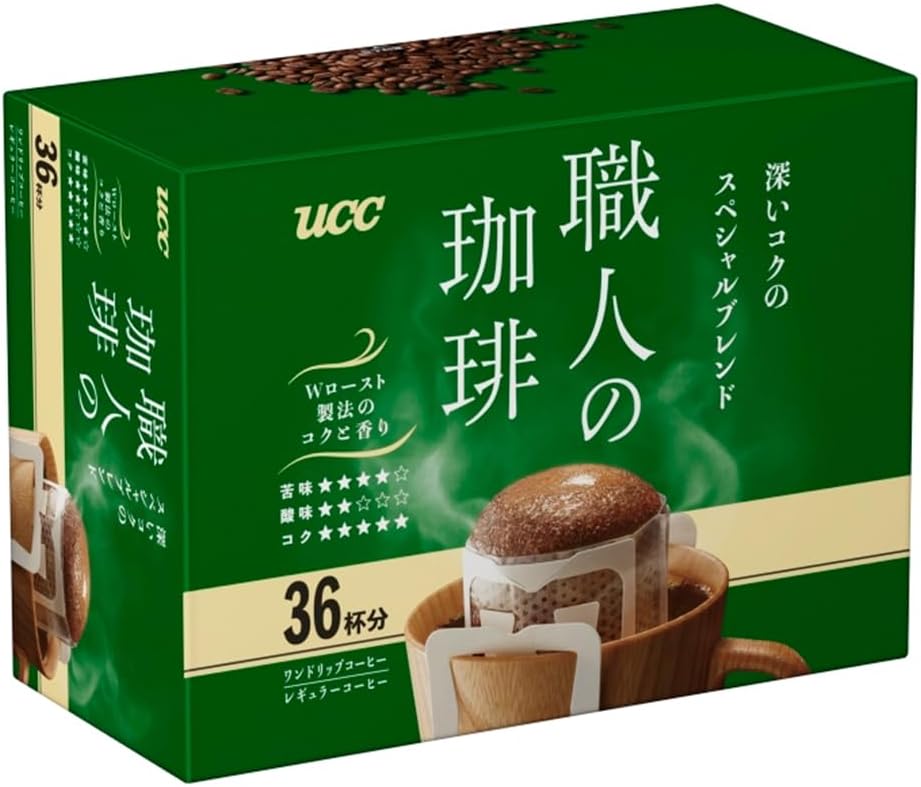UCC 職人の珈琲ワンドリップ深いコクのスペシャルブレンド 36パック×3個