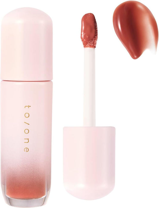 to/one (tone) Petal Blooming Gloss 03 Slow Jam Lip Gloss High Color Rose Beige