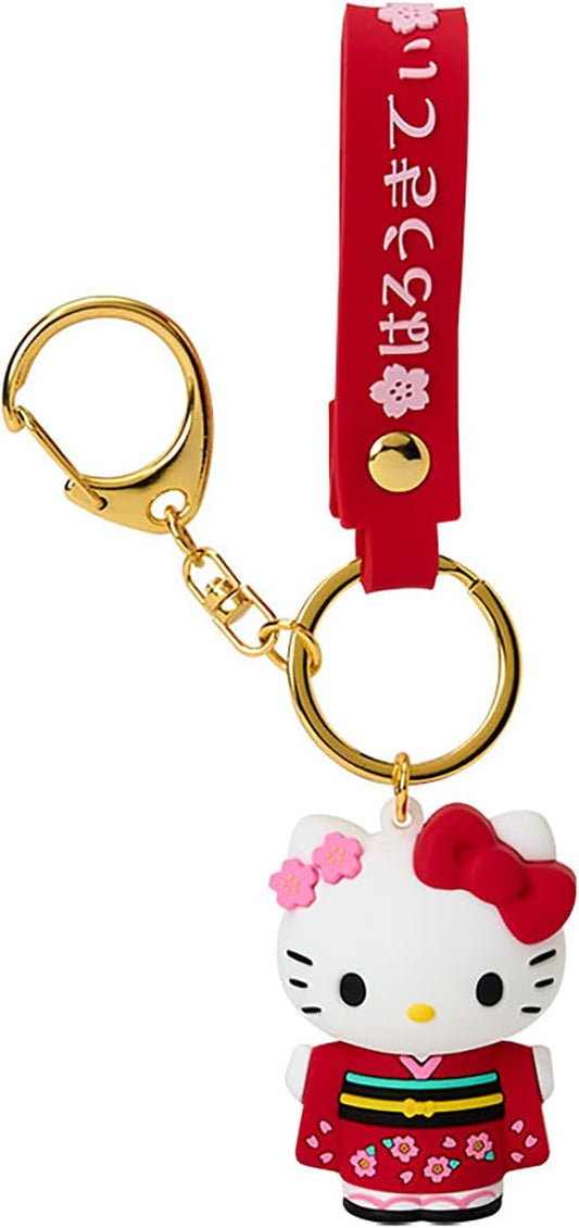 Sanrio 287156 Hello Kitty 3D Keychain (Kimono)