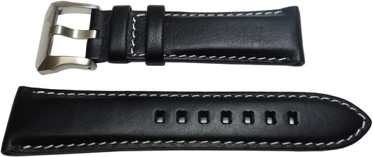 Citizen PMV65-2272 Men's Genuine Cowhide Leather Watch Band, 0.9 inch (23 mm) Black
