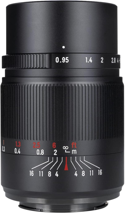 7artisans 25mm F0.95 Camera Replacement Lens APS-C Large Diameter Wide Angle Lens for Canon EOS-M Mount for Eos-M1, Eos-M2, Eos-M3, M5, M6, M10, M100, M50 Cameras