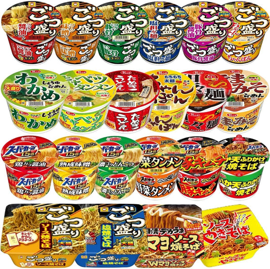 Popular Large Portion Ramen 12 Types 12 Servings Assortment Original Package