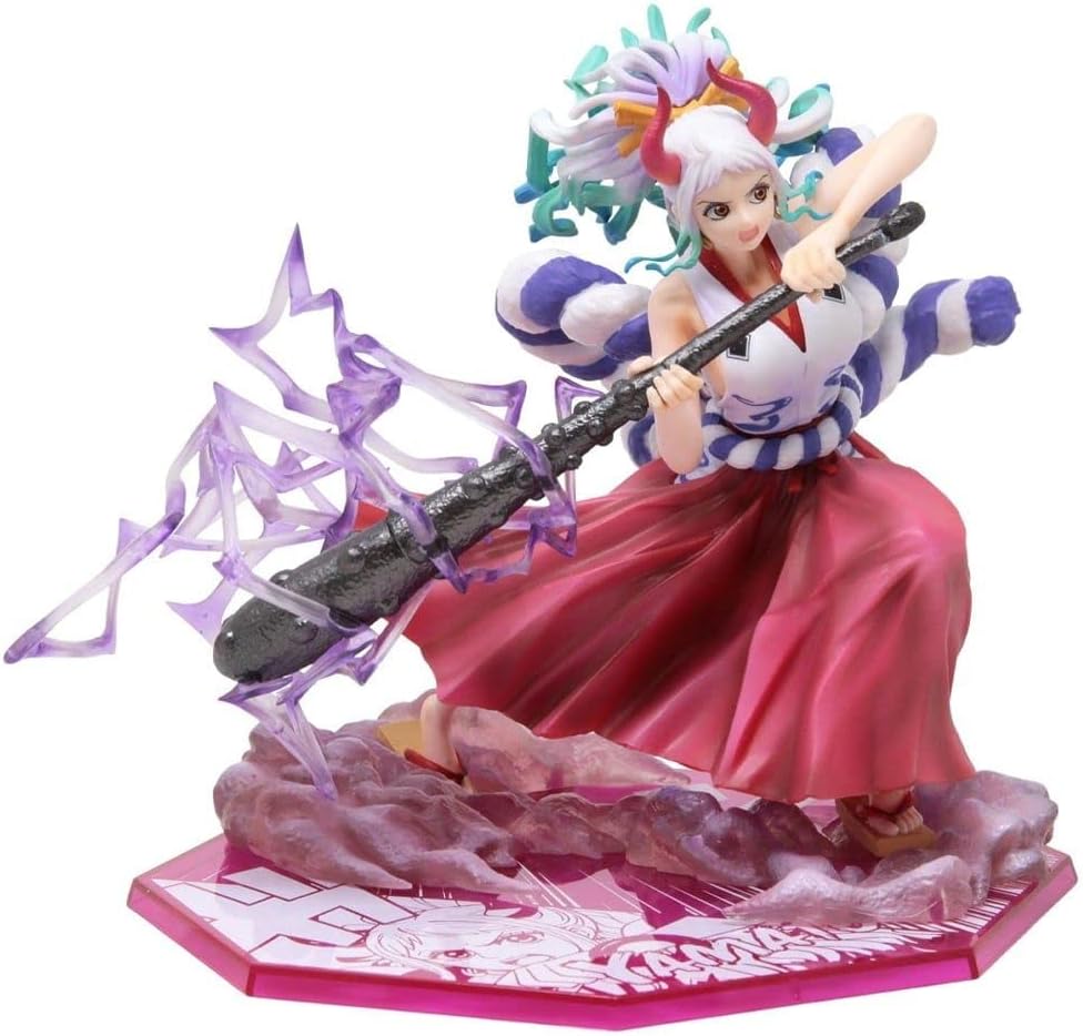 Figuarts Zero One Piece Extra BATTLE BAS62135 Yamato - Thunderring Bagua, Approx. 6.3 inches (160 mm), ABS & PVC, Pre-painted Complete Figure