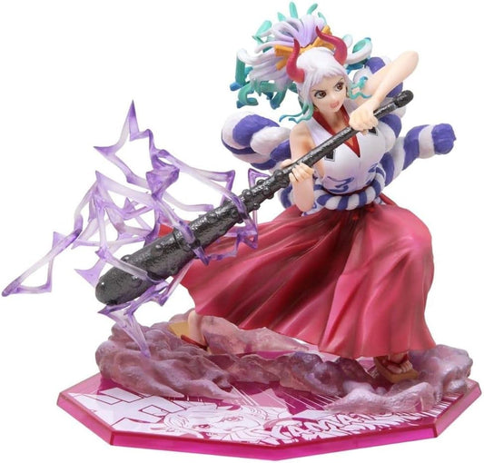 Figuarts Zero One Piece Extra BATTLE BAS62135 Yamato - Thunderring Bagua, Approx. 6.3 inches (160 mm), ABS & PVC, Pre-painted Complete Figure