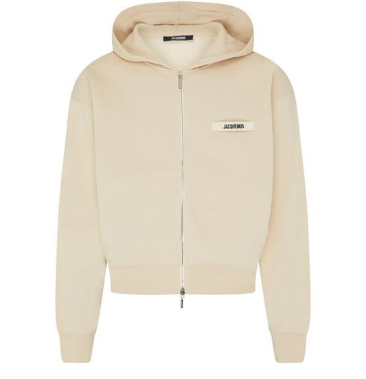 JACQUEMUS グログラン ジップアップフーディー - Image 1