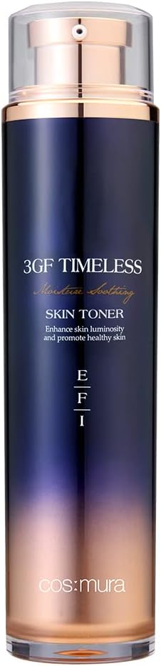 Cos:mura Official Dealer 3GF TIMELESS Skin Toner (Lotion) 4.2 fl oz (120 ml)