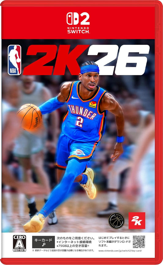 NBA 2K26 【予約特典】10,000VC（ゲーム内通貨） 同梱 - Switch2