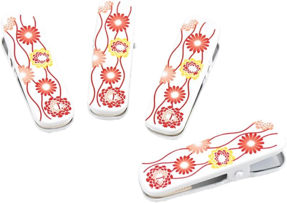 Nagomiya Kimono Clip, Small Set, Made in Japan, Kimono Clips, 4 Small, Dressing Accessories, Kimono Collar Closure, Collar Closure, Obi Knot, Temporary Fastening, Women's